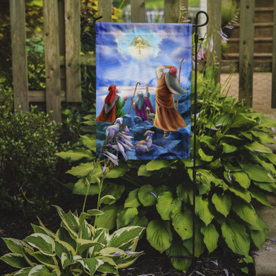Double Sided Polyester Christmas Garden Flag