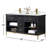 Kesia 60'' Double Bathroom Vanity with Cultured Marble Top-452507956-452507947
