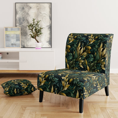 Fauteuil de chambre rembourré Farm Leaf