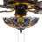 52'' Nevels 5 - Blade Magna Carta Ceiling Fan with Stained Glass Shade-30279499-47443823
