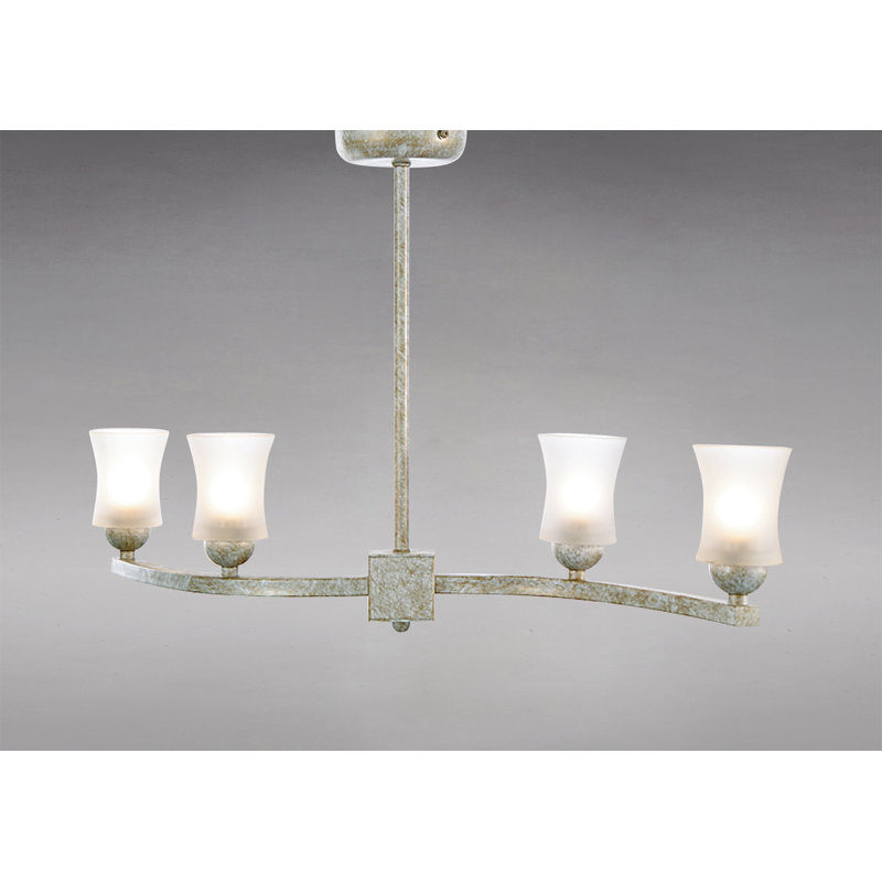 Waville Glass Semi Flush Mount