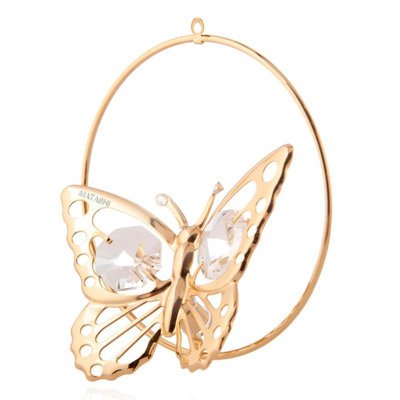 2.75 " Crystal Hanging Figurine Ornament