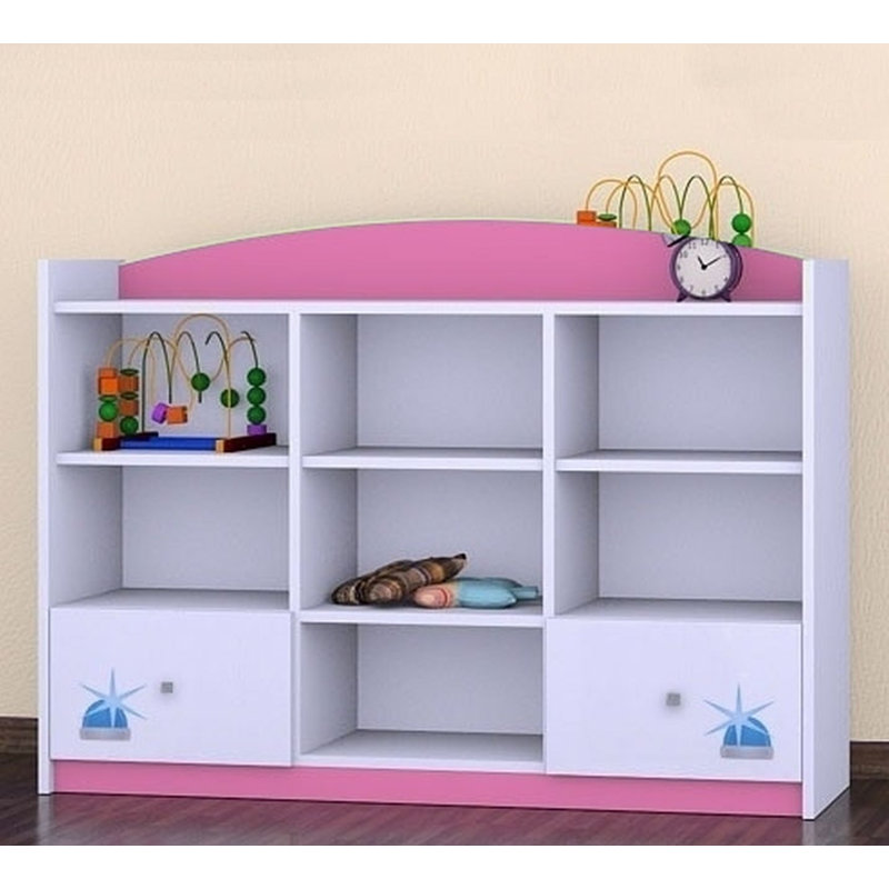 Rory 92cm H X 129cm W Kids Cube, Pink