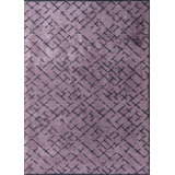 Rapture Lilac Pink Abstract Luxury Area Rug