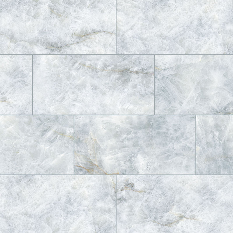 Carreau de porcelaine pour mur et plancher Mirage 12X24, Bleu