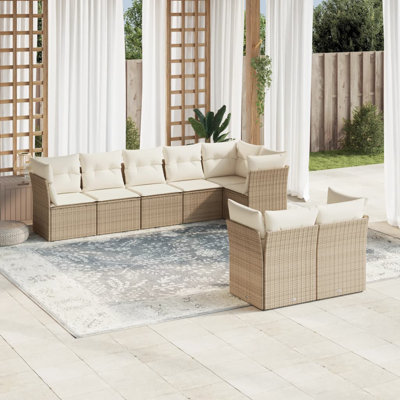 Ensemble de canapé de jardin Vidaxl