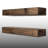 2 Pieces Floating Wall Shelf-1098850984