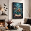 Impression sur toile, "sirène blonde"-569516713