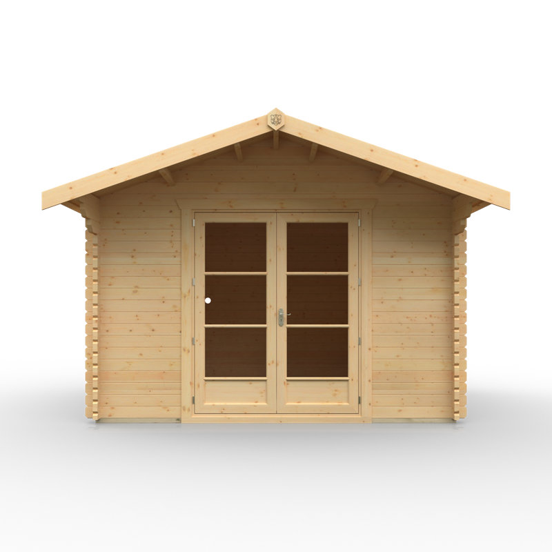The Kipling Tongue & Groove Log Cabin 8x12w