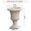 Pot à fleurs léger Mgo Urn-1459624563