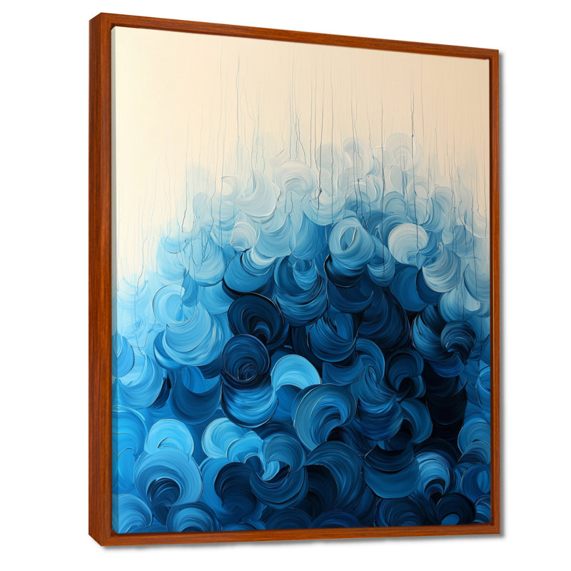 Palmerston - Abstract Wall Art Prints, H 40 po x l 30 po, Brun, Reproduction encadrée sans passe-partout