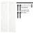 84in Double Barn Door With 7FT Hardware Kit-106645900-106645901