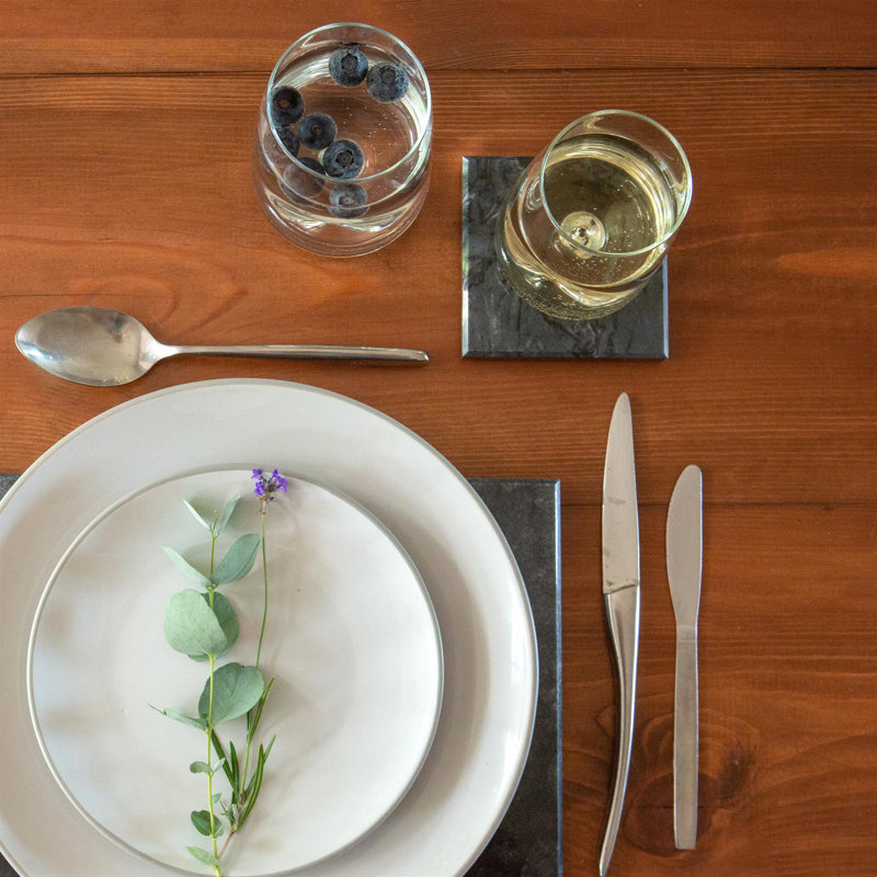 Argon Tableware - Marble Placemats & Square Coasters
