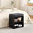 Small Cushion Shoe Bench With Shoe Rack-586958804-584095966