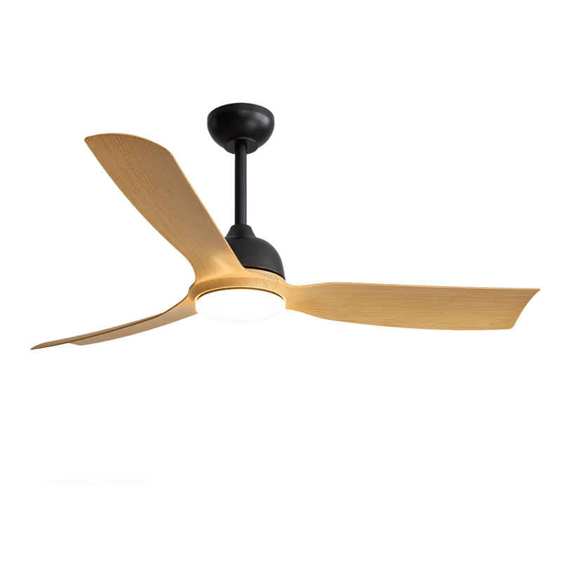 52" 3-Blades Ceiling Fan with Light