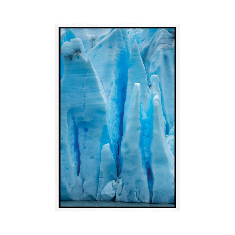 Prayer Iceberg by Dennis Frates - Print on Canvas, 101.6cm H x 66.04cm W x 3.81cm D, White Framed
