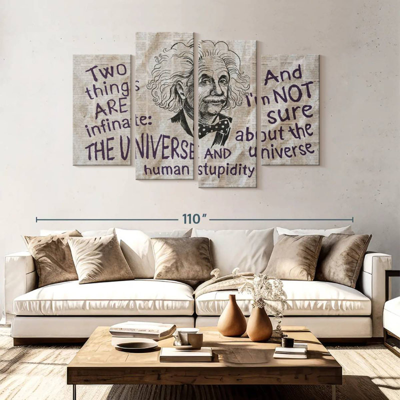 Tergel Infinite Universe And Stupidity, 54" H x 84" W