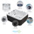 Excellence 3-4 Person 41-Jet Lounger Hot Tub Spa with Bluetooth Stereo, 3 Pumps, LED Lighting, Insulated Cover Included