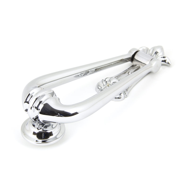Loop Door Knocker, Polished Chrome