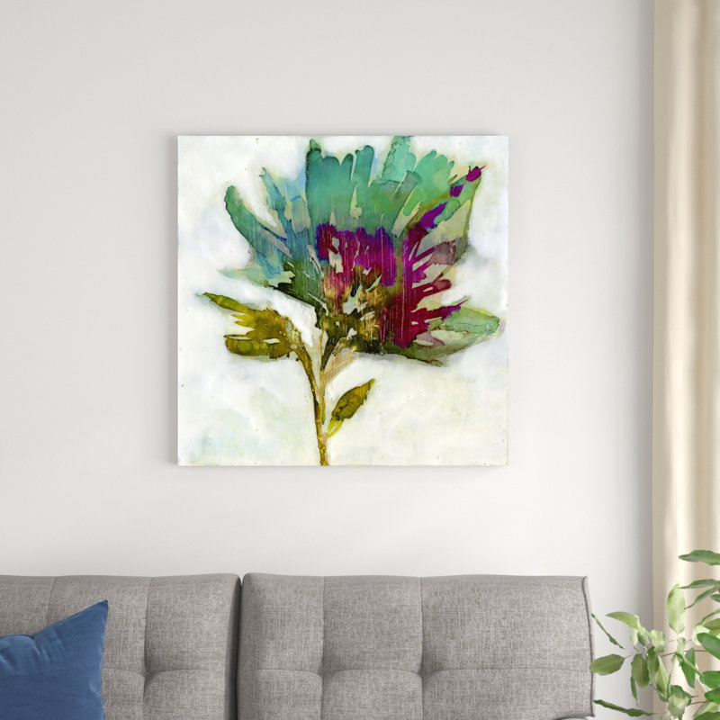 Fuchsia Splash I, H 30 po x l 30 po