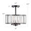 Plafonnier semi-encastré 3 lumières 12 po Abbey-467467663