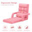 Fauteuil de jeu de plancher réglable et inclinable avec accoudoirs de méditation-311388274