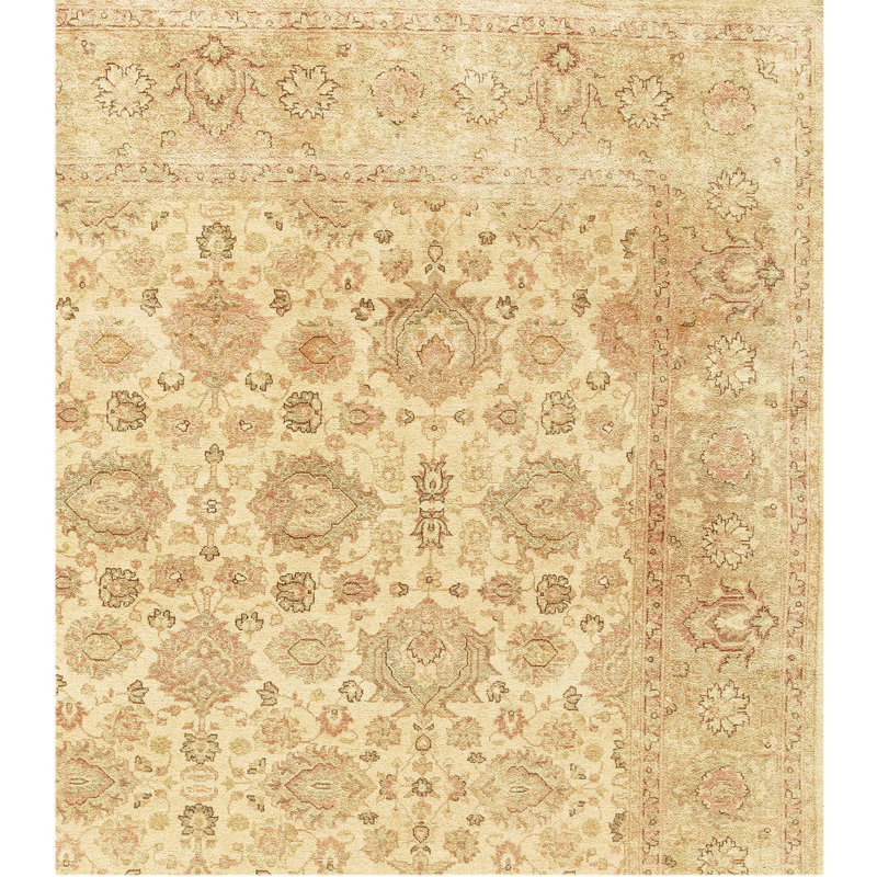 Wool Oriental Indoor Rug, Rectangle 6' x 9'