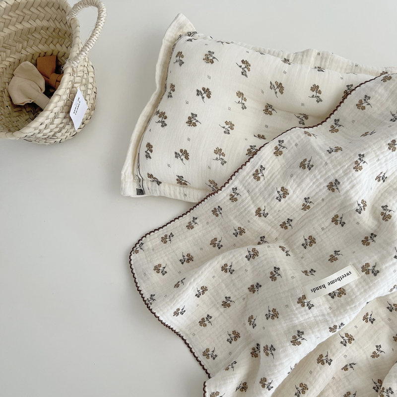 Couverture mignonne pour bébé en coton