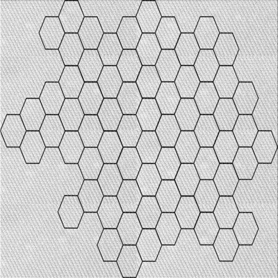 Laine tissée à la machine à motifs géométriques et gris polyester/Tapis décoratif noir Boxborough