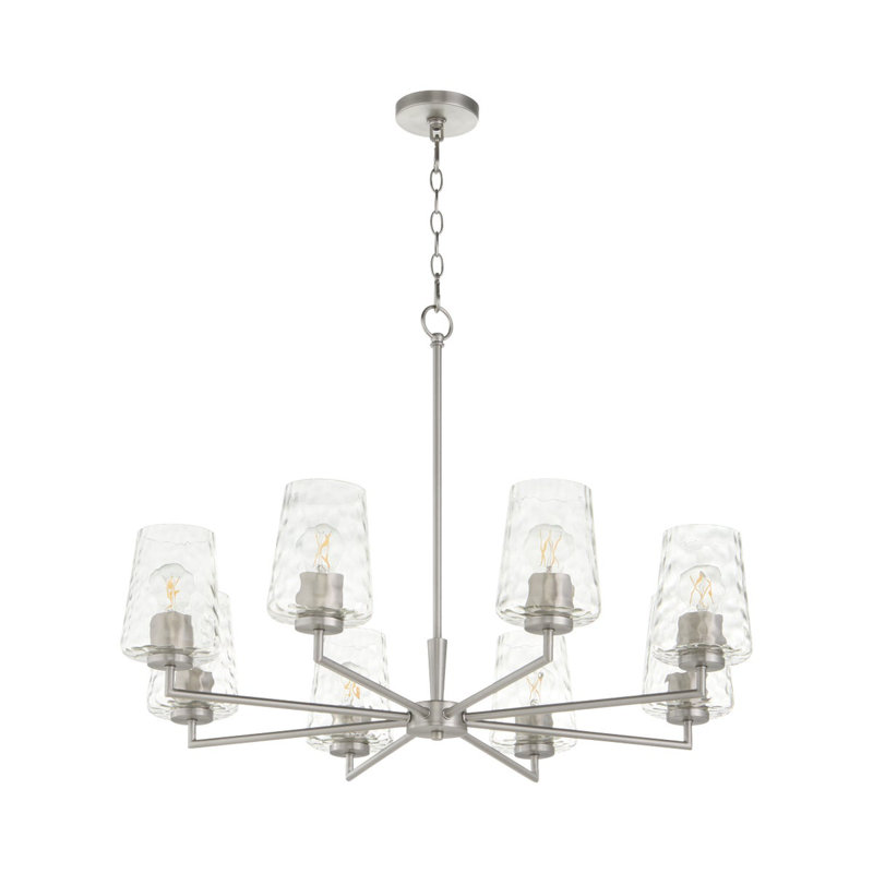 Bodan Chandelier, Satin Nickel