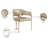Kirsi Velvet Dining Chair-75000013-75000014