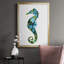 Hippocampe, reproduction encadrée de qualité supérieure - prête à être accrochée-88282708-88282704
