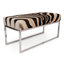 Hide Bench w/ Stainless Steel Legs