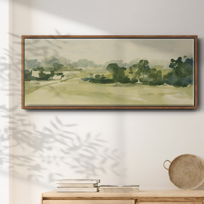 Watercolor Pasture IV - toile encadrée