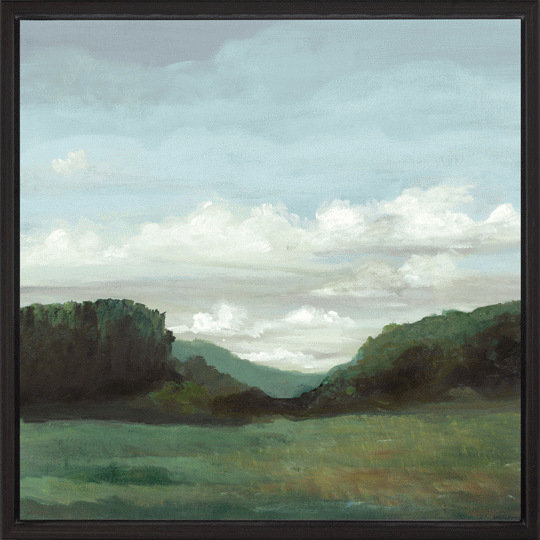 Retreat I Framed Print Canvas