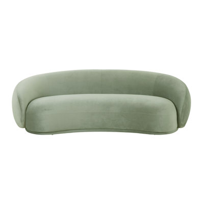 Kendall 90'' Velvet Upholstered Sofa