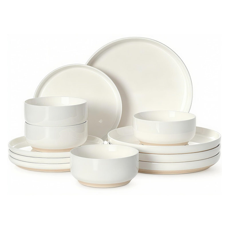 12 Pieces,Dinnerware Sets for 4,