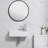 MOHOME 10'' Ceramic Rectangular Bathroom Sink-86125645