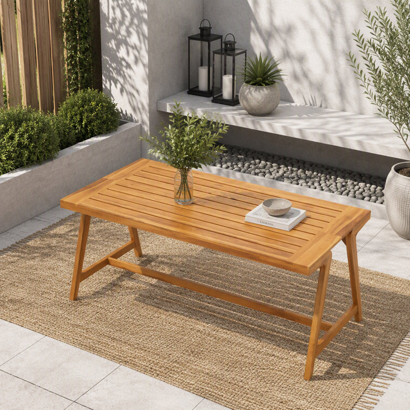 Modern Outdoor Dining Table