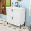 Meuble-lavabo Ã©lÃ©gant avec design cannelÃ© et lavabo-1593975003