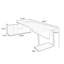 Bureau en bois massif en forme de L brun noyer + en fer avec bureau à 3 tiroirs-1970715988-1970715984