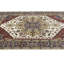 Tapis oriental crème Heriz Serapi 9X12