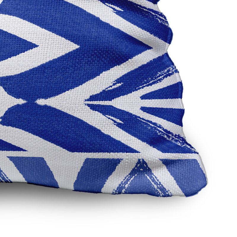 Outdoor Rectangular Pillow Cover & Insert, Blue, 20" x 20"