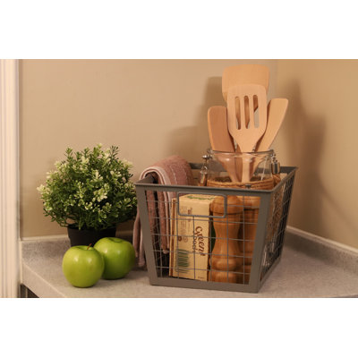 Gracie Oaks Decorative Basket