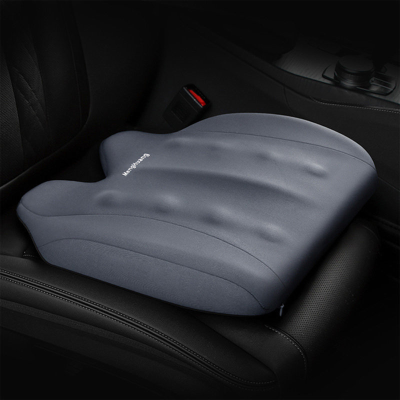 Elevated And Thickened Four Season Car Seat Cushions, Gray