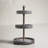 Norah Decorative Wood & Tin 3 Tier Tray-712877009