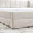 Upholstered Bed Frame with Thick Fabric-1965919360