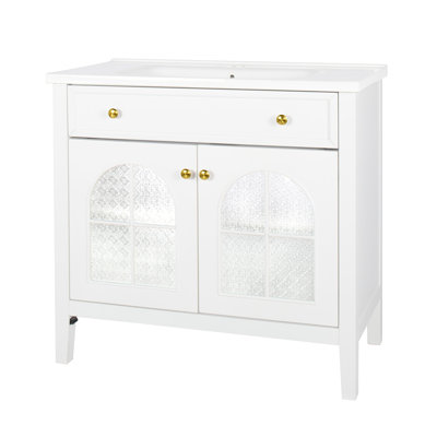 35.6" Bathroom Cabinet without Sink