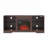 TV Stand with Electric Fireplace, Glass Shelves, and USB Charging, 3D LED Lights for Modern Living-297639095