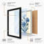 Blue Carnations Botanical - Framed Print-248298572-248298609